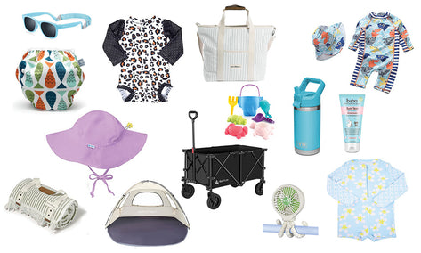 The Essentials Edit: Beach Day Must-Haves for Newborns & Toddlers