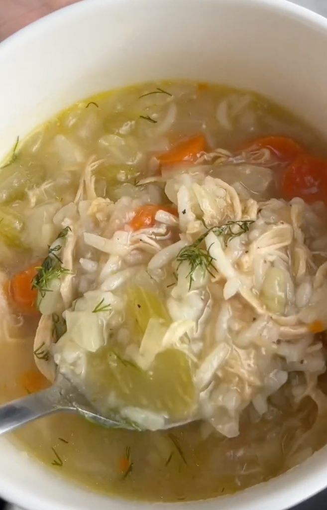 Lauren Wolk-Goldfaden’s Chicken & Veggie Feel-Better Soup